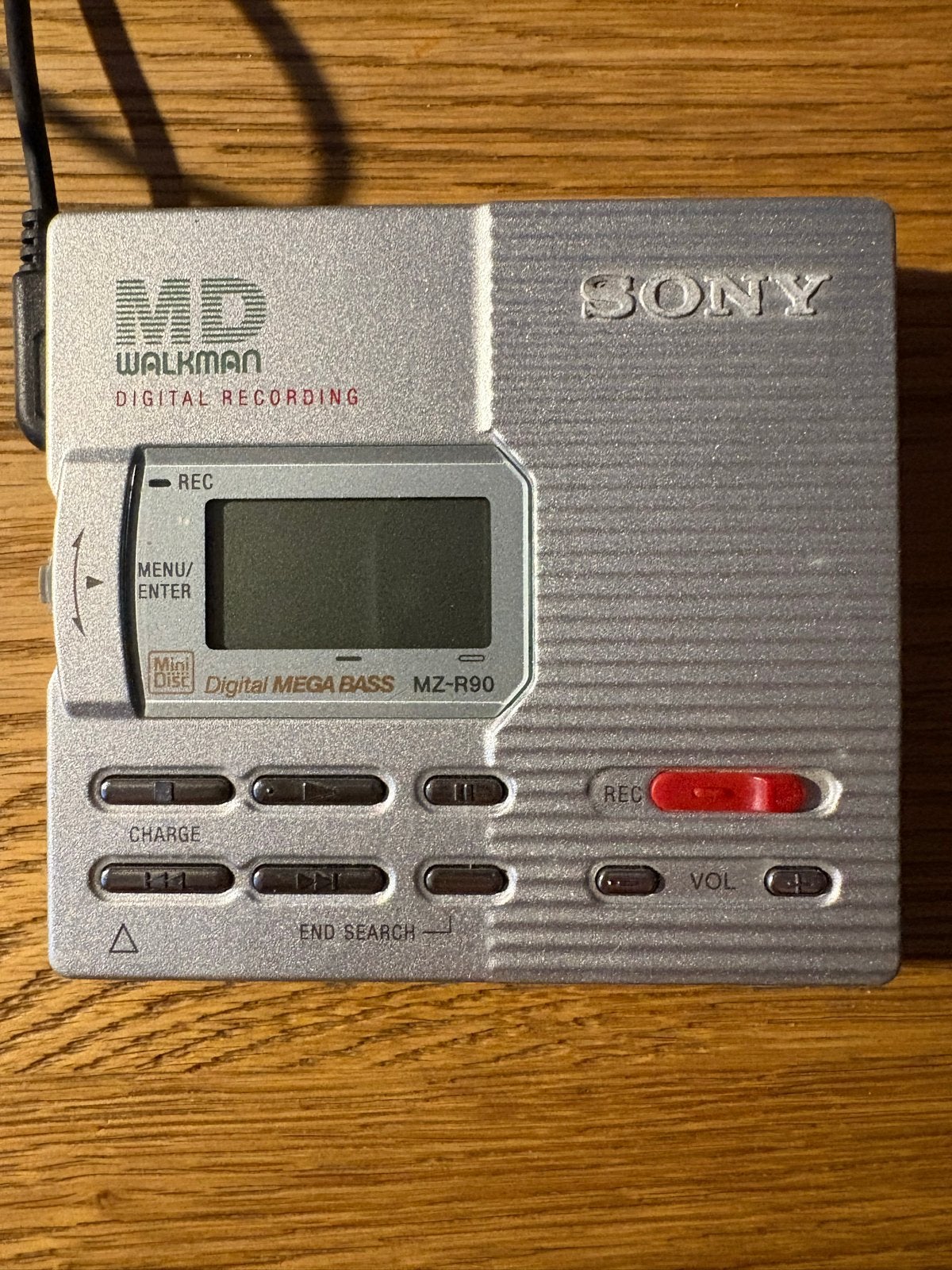 Sony MD Walkman MZ-R90 Draagbare Minidisc Recorder, Ophalen, Minidisc-recorder