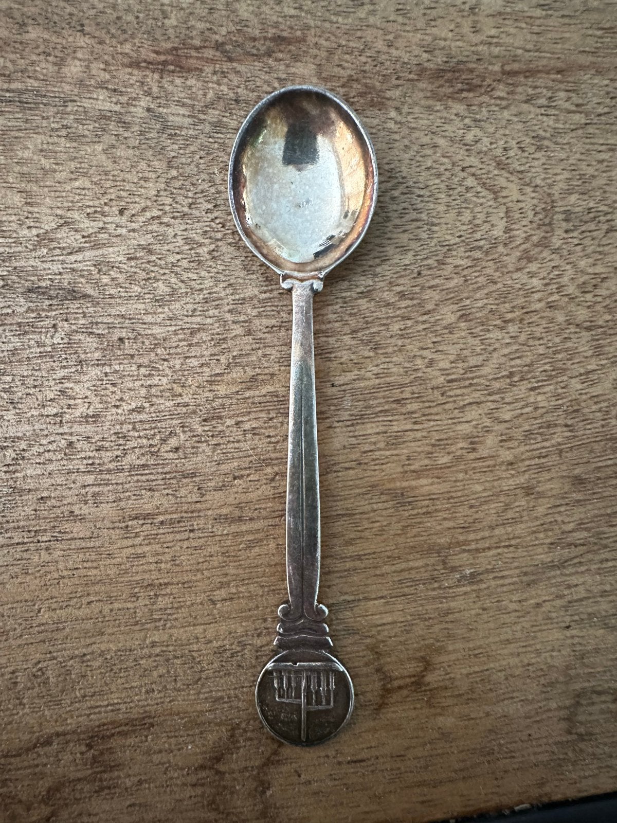 Vintage Esso Raffinaderij Rotterdam verzamellepel, Ophalen of Verzenden