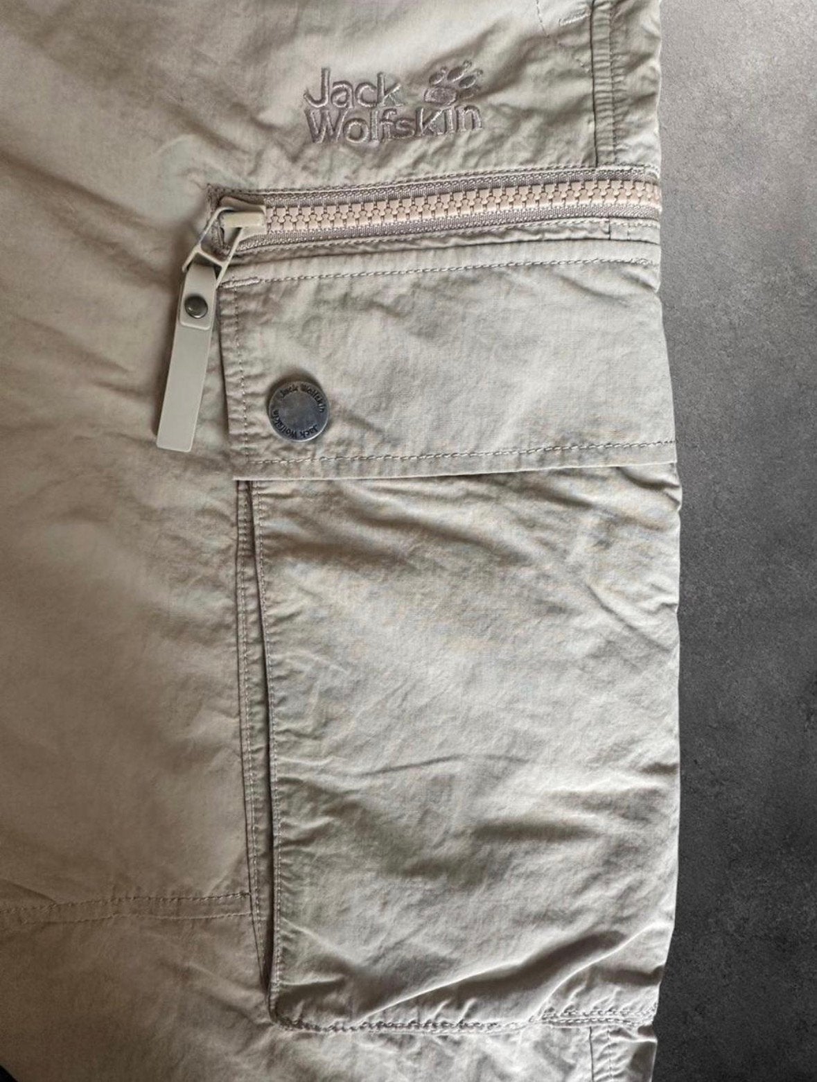 Jack Wolfskin Muggenwerende Outdoor Broek W32 L31, Ophalen of Verzenden, Gedragen, Overige maten, Beige