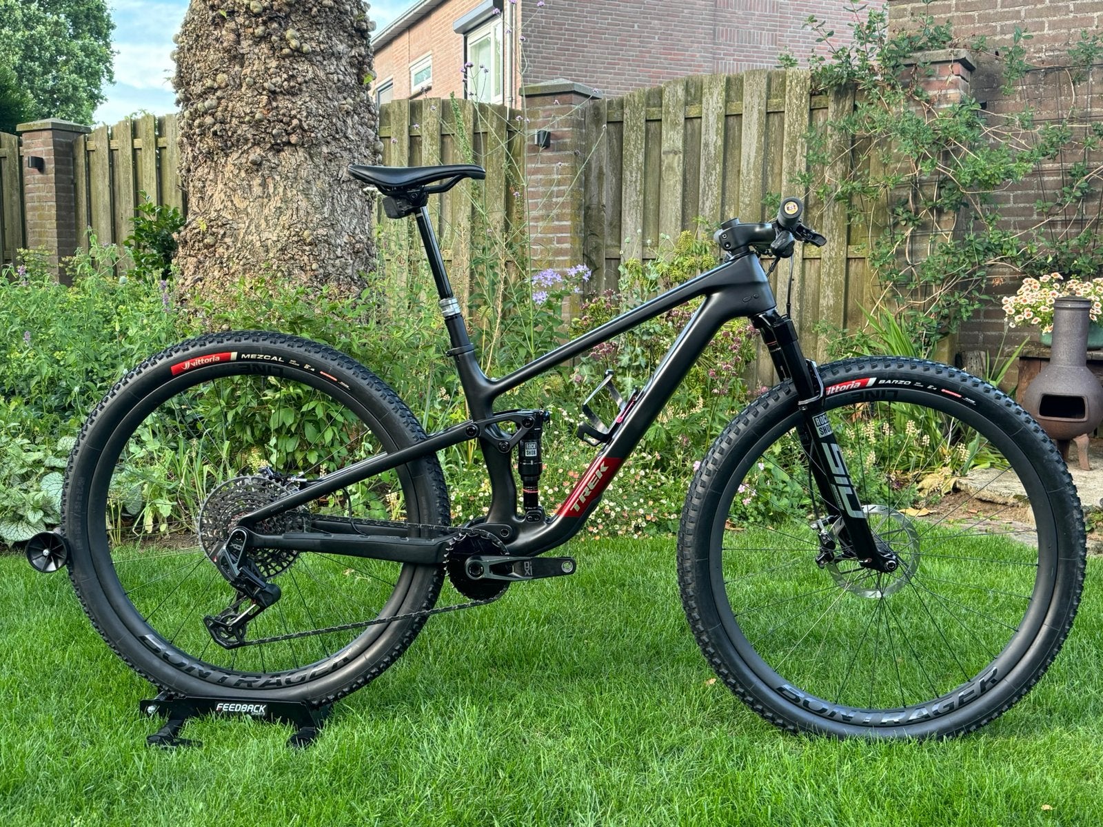 Trek top fuel 9.9AXS M 2025, Ophalen, Fully, Zo goed als nieuw, Schijfrem