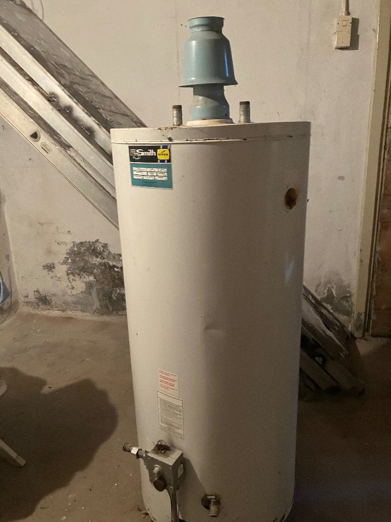 boiler 155 liter ao smith, Gebruikt, Aardgas, 100 liter of meer, Ouder dan 10 jaar