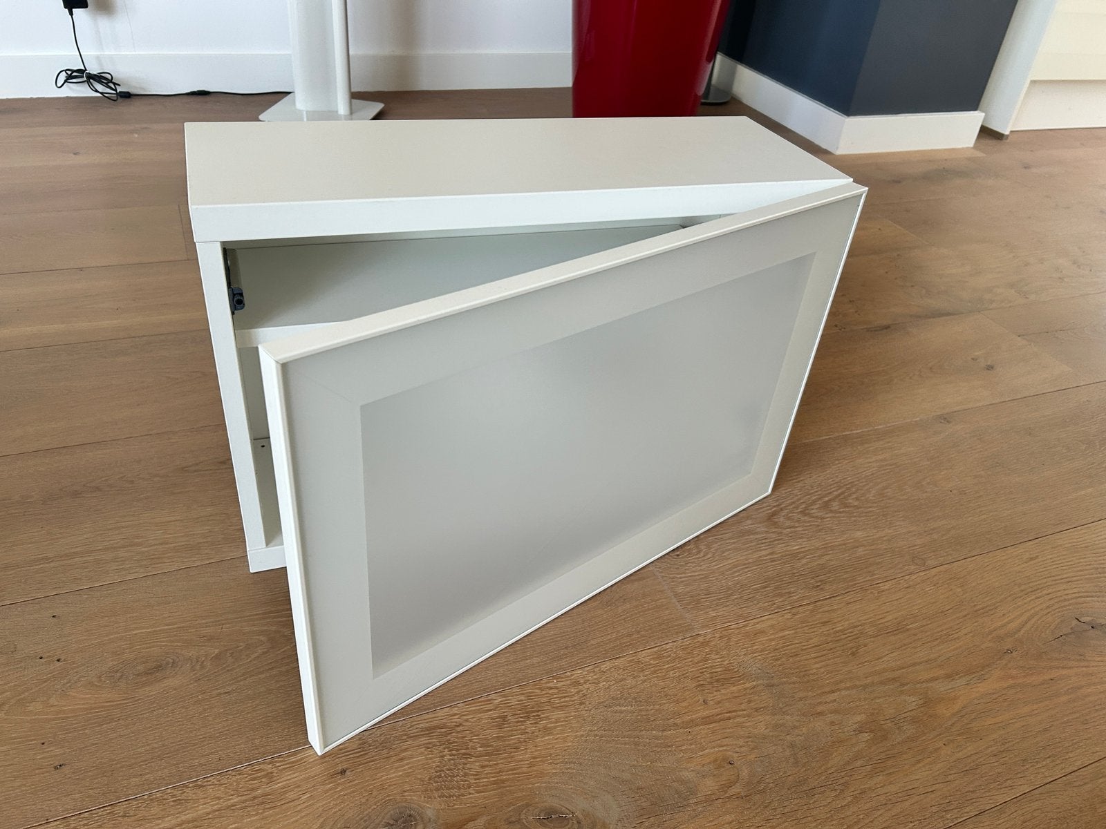 Ikea Bestå 60bx20dx38h incl glazen deur en plank. Nieuw €68, Ophalen, Gebruikt, Glas, Minder dan 150 cm