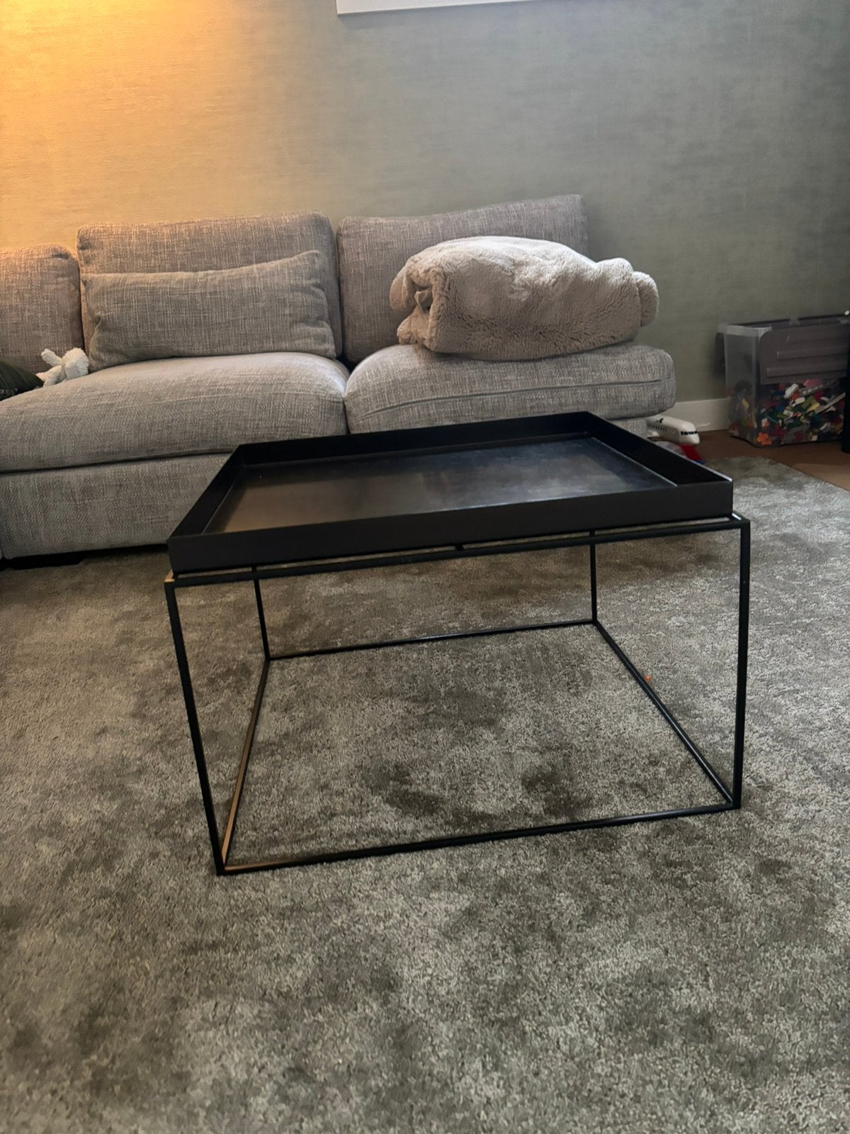 Salontafel, Huis en Inrichting, Tafels | Salontafels, Vierkant, Zo goed als nieuw, Minder dan 50 cm, 50 tot 100 cm