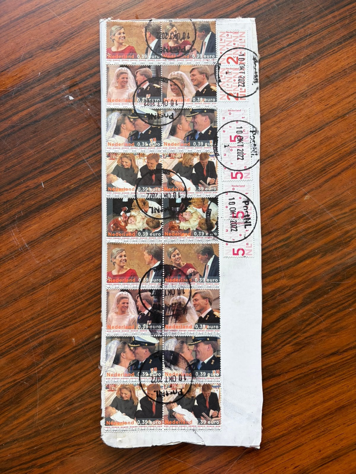Koninklijke postzegels, Postzegels en Munten, Ophalen of Verzenden, Na 1940, Gestempeld