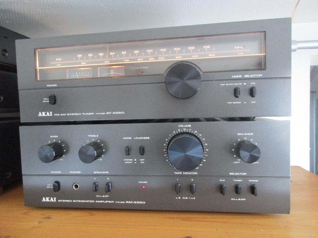 Akai Setje, Gebruikt, Tuner of Radio, Akai, Losse componenten