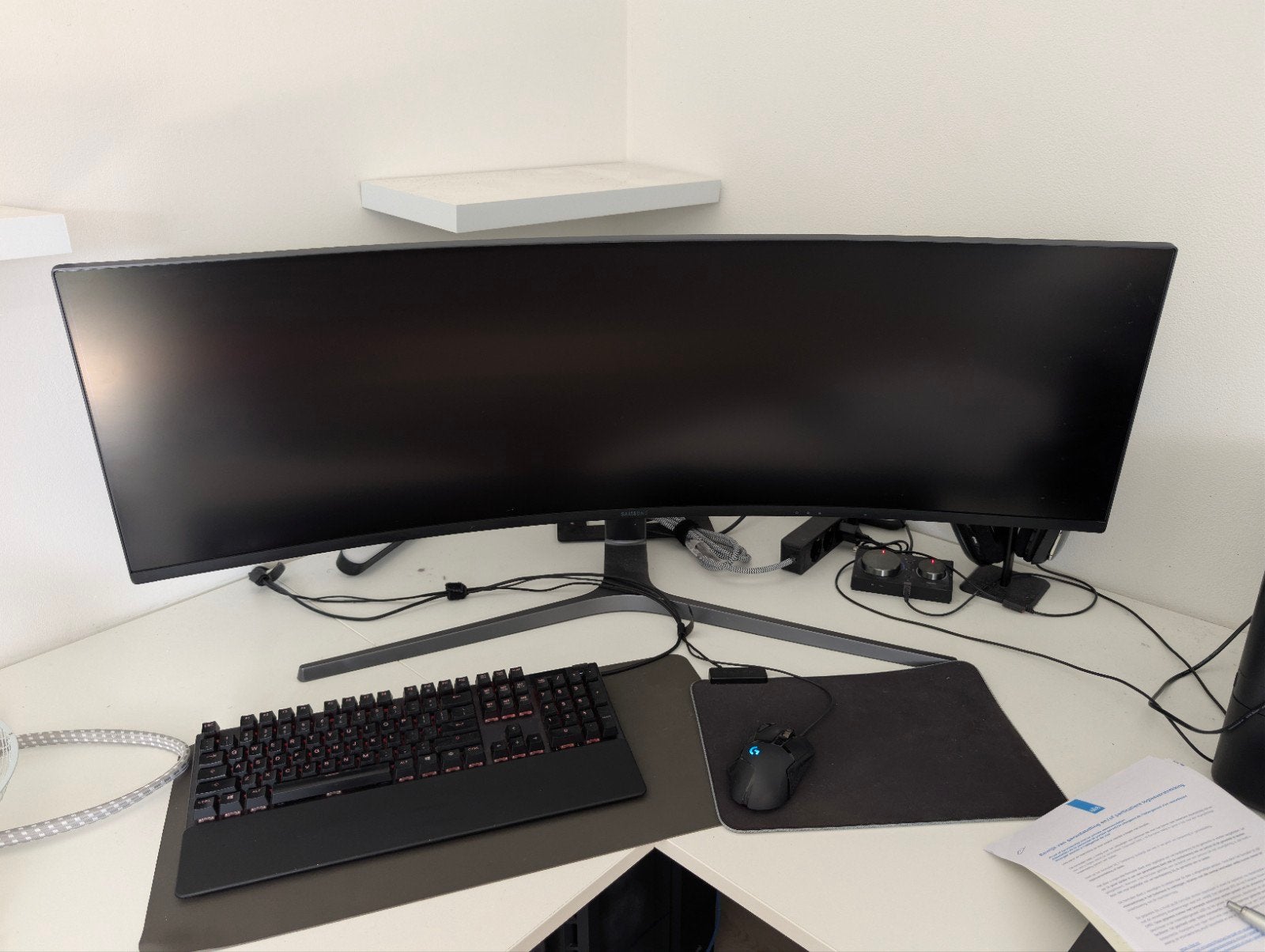 Samsung C49HG9X Ultrawide Gaming Monitor, Gebruikt, 101 t/m 150 Hz, VA, Samsung