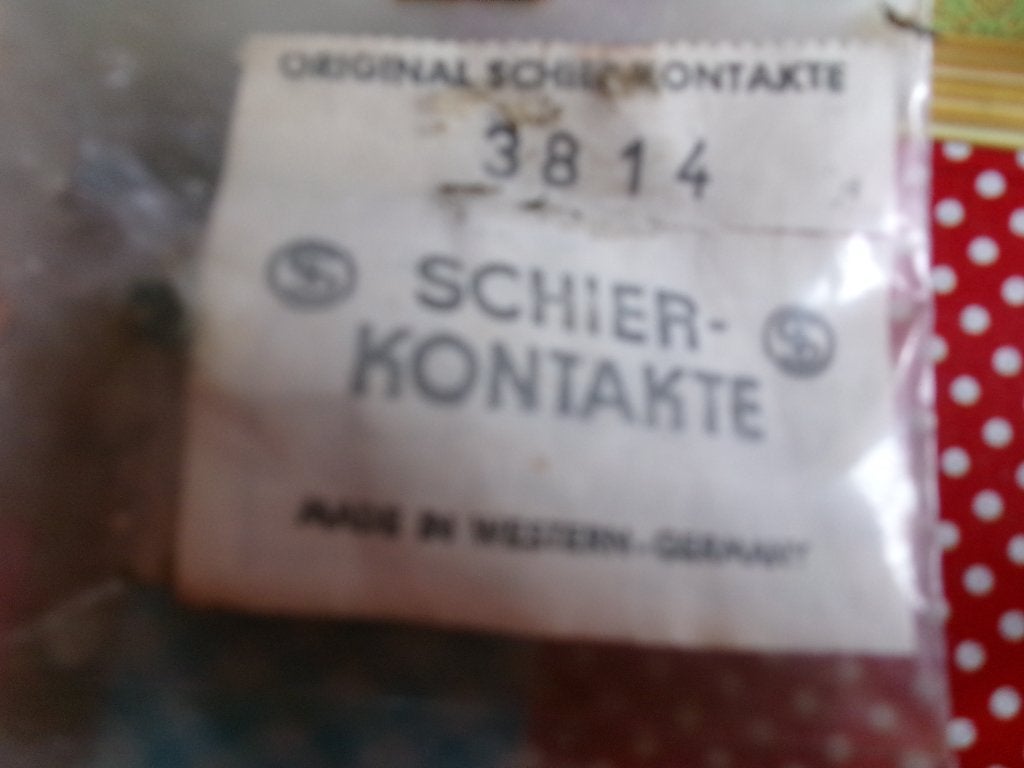 Honda CF 130 1801-6-K contactset - Schrier 3814 (2 stuks), Ophalen of Verzenden, Nieuw