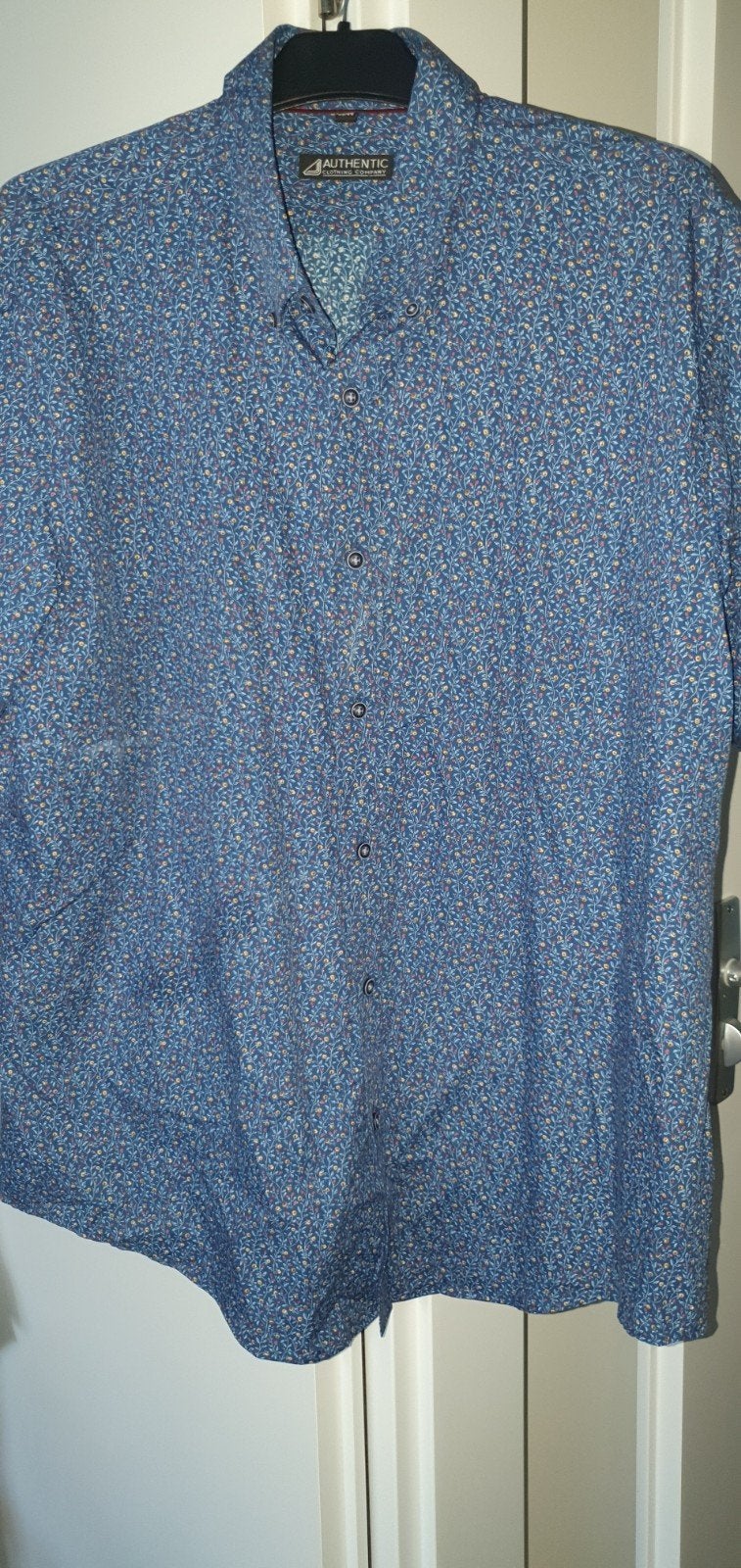 Heren overhemd korte mouw - Authentic Clothing Company, Ophalen of Verzenden