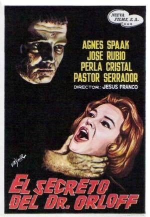 Jesus Franco - 'Dr. Jekyll's Mistresses', Vanaf 16 jaar, Ophalen of Verzenden, Zo goed als nieuw, Vampiers of Zombies