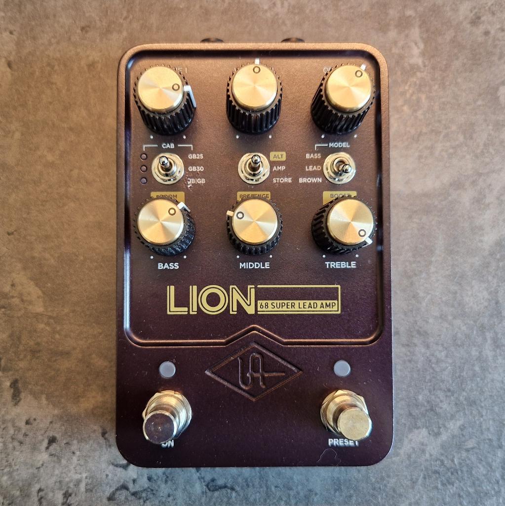 Universal Audio UAFX Lion '68 Super Lead Amp, Muziek en Instrumenten, Effecten, Ophalen of Verzenden, Zo goed als nieuw, Overige typen