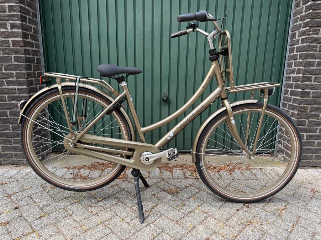 VOGUE ELITE damesfiets omafiets ZGN 28 inch EXTRA LAAG FR:45, Ophalen, Terugtraprem, Versnellingen, Zo goed als nieuw