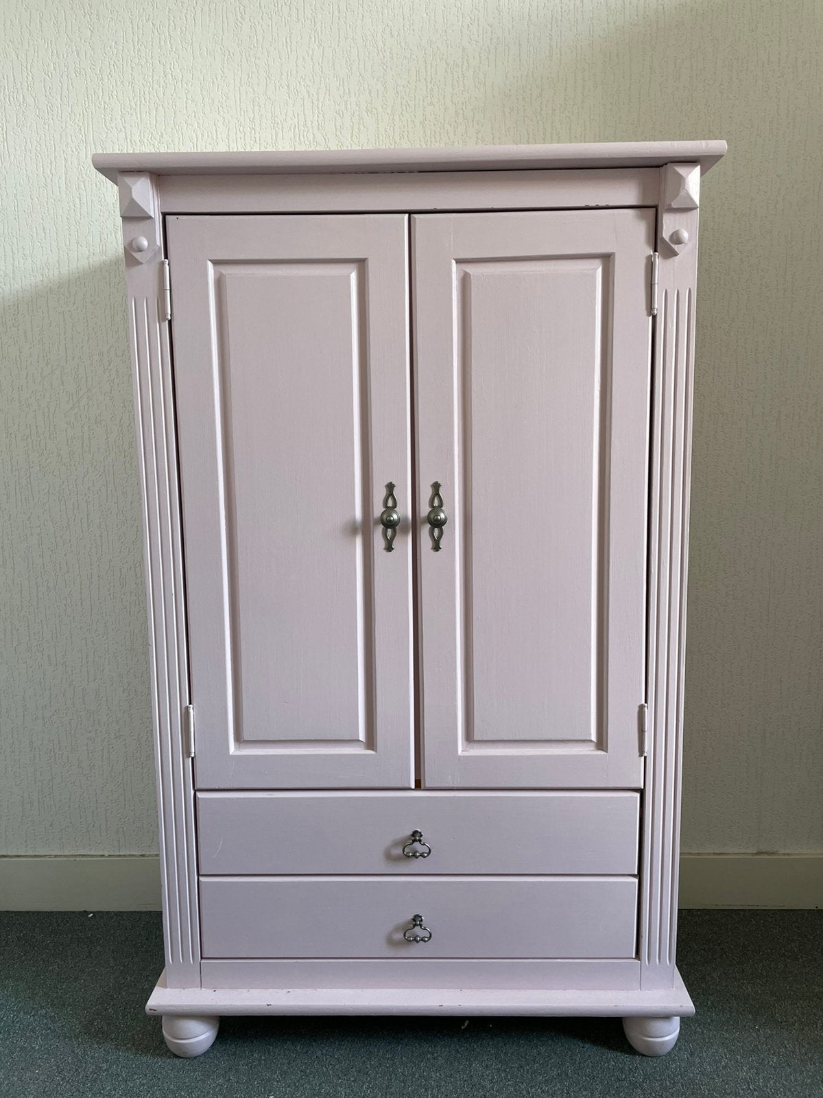 Roze kledingkast. Meisjeskamer., Ophalen, Gebruikt, 100 tot 150 cm, Vintage