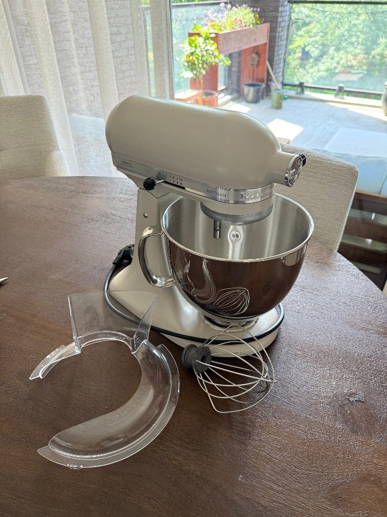 Kitchenaid Artisan 5KSM125, Witgoed en Apparatuur, Keukenmixers, 4 liter of meer, 3 snelheden of meer, Ophalen of Verzenden, Zo goed als nieuw