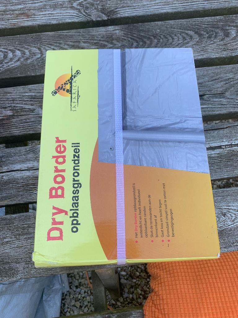 Opblaasbaar grondzeil / Opblaasgrondzeil, Caravans en Kamperen, Kampeeraccessoires, Nieuw, Ophalen of Verzenden