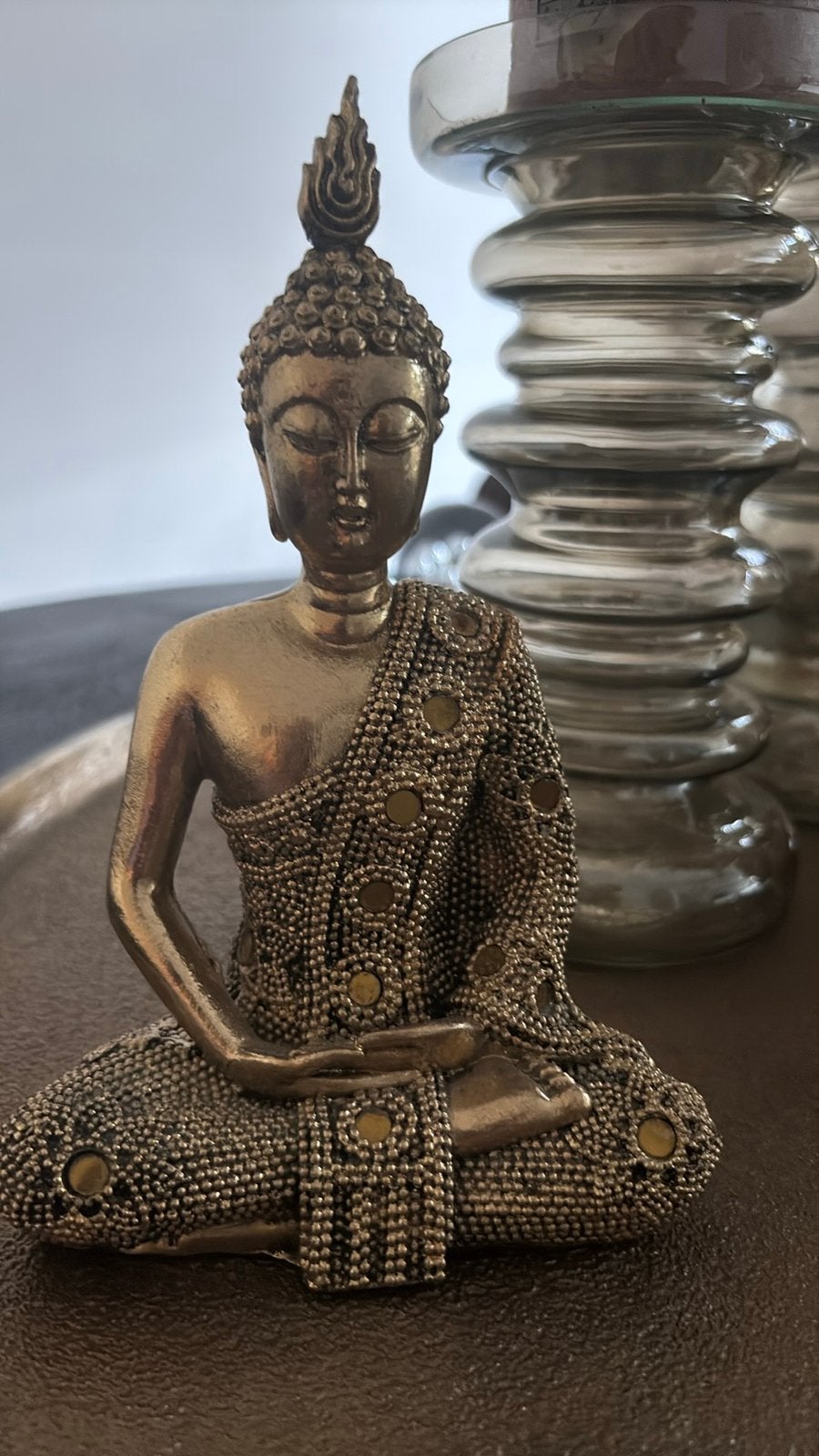 Budha beeldje nieuw, Ophalen of Verzenden, Zo goed als nieuw