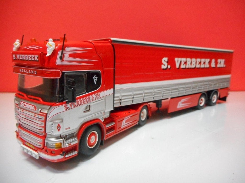TEKNO SCANIA S. VERBEEK 71529, Ophalen of Verzenden, Nieuw, Bus of Vrachtwagen, Tekno