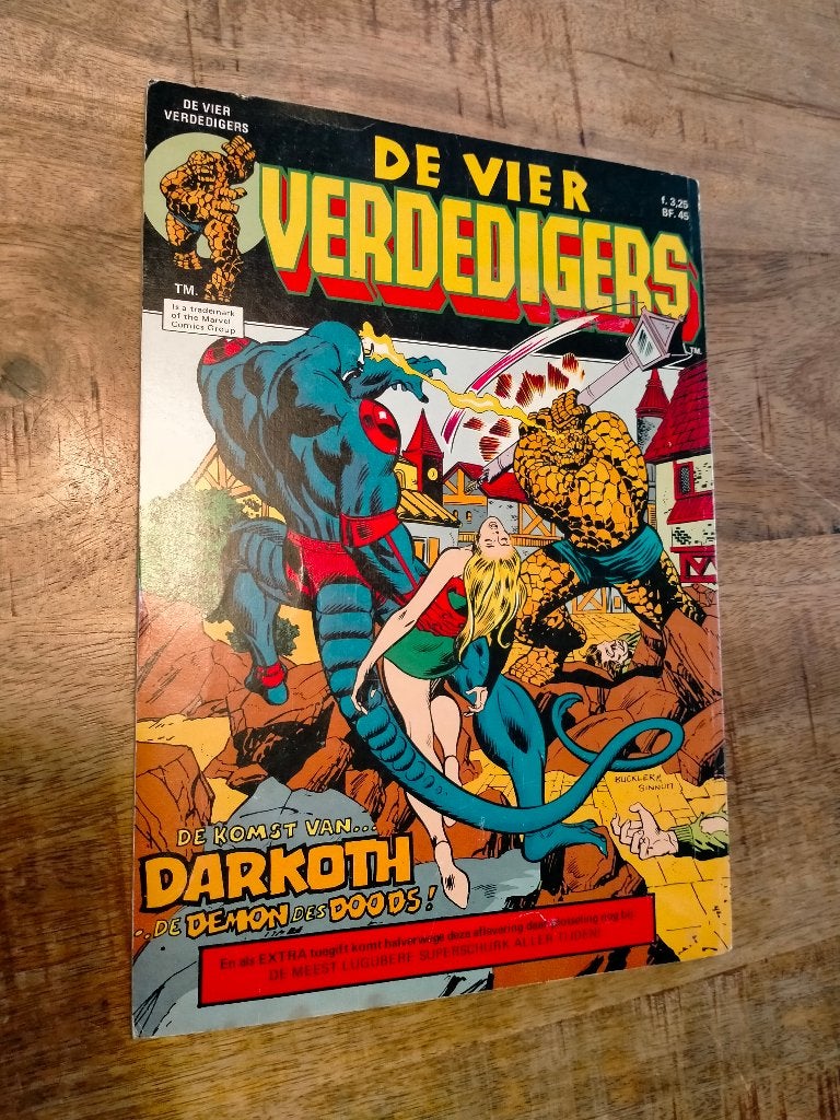 De vier verdedigers de komst van Darkoth comic strip, Boeken, Strips | Comics, Eén comic, Verzenden, Gelezen, Overige gebieden