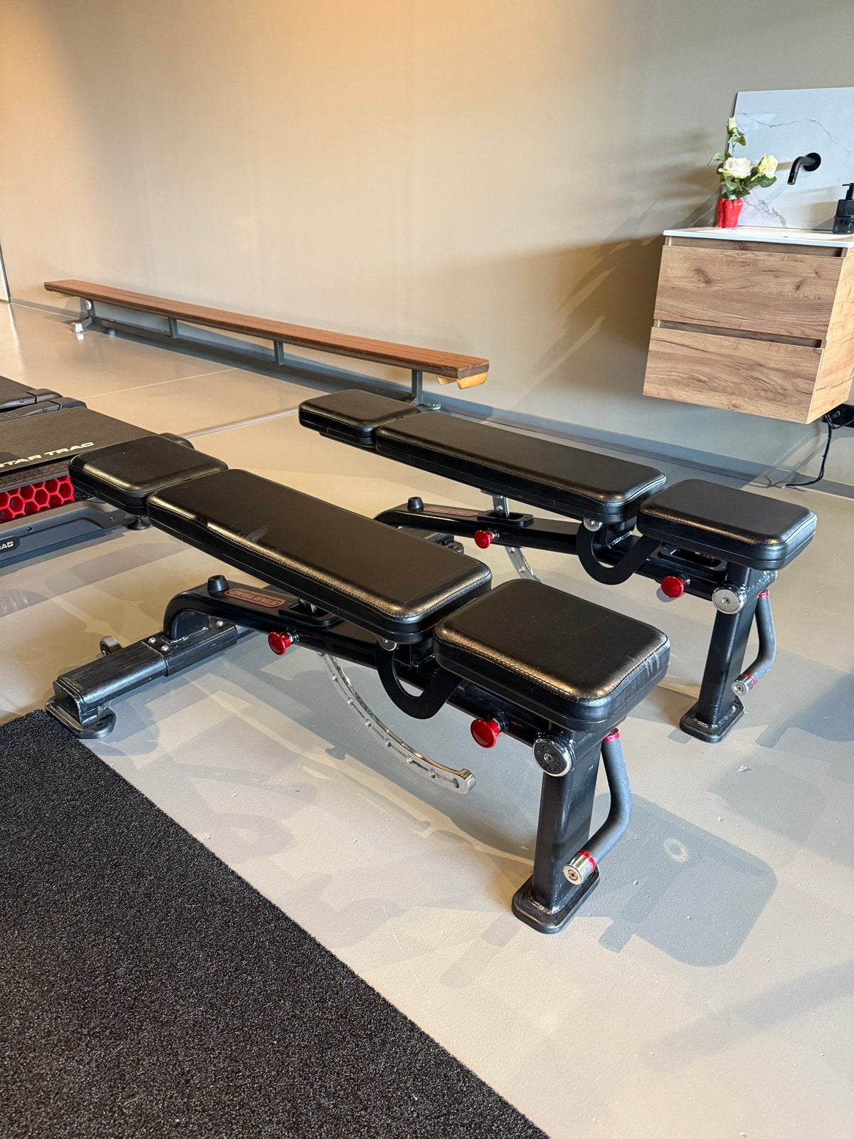 Adjustable bench Star trac / Nautilus, Gebruikt, Overige typen, Armen, Ophalen of Verzenden