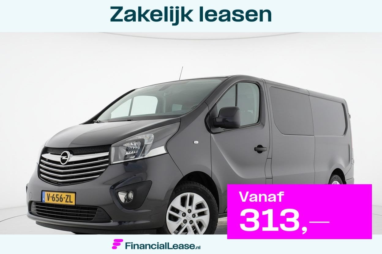 Opel Vivaro 1.6 CDTI L2H1 125PK 5 PERS SPORT CRUISE CAMERA N, Voorwielaandrijving, Gebruikt, Euro 6, 2000 kg