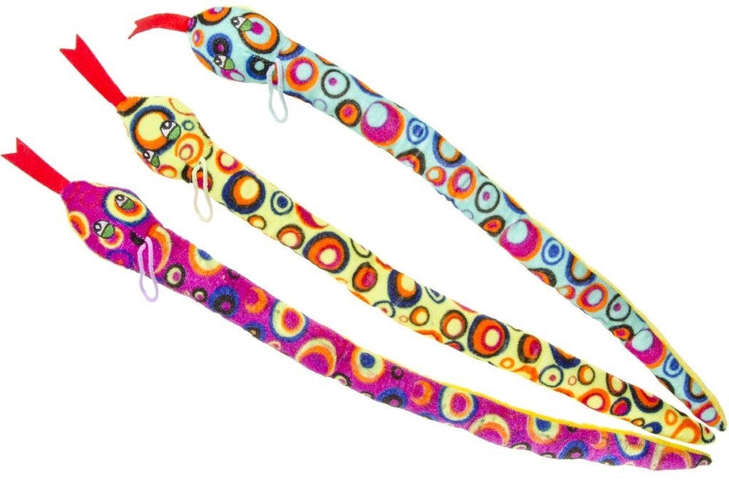 PARTIJ SLANG PLUCHE 54cm ASSORTI, ., Nieuw, Ophalen of Verzenden, .