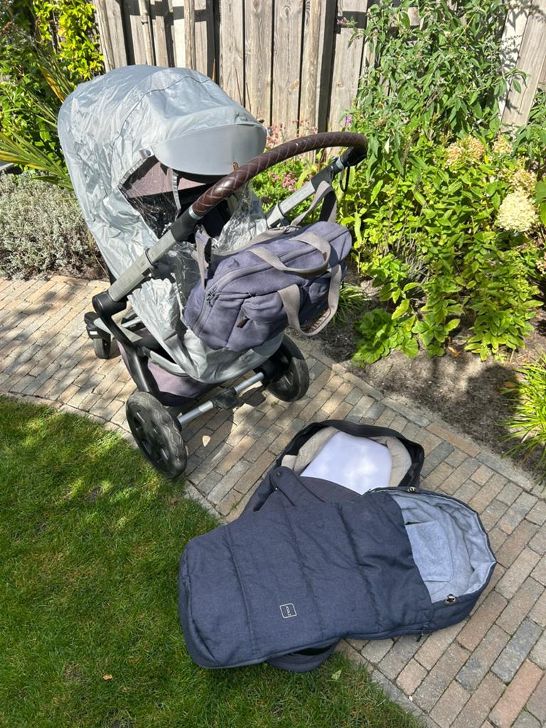 Complete kinderwagen Joolz Day 3, Gebruikt, Combiwagen, Verstelbare duwstang, Ophalen