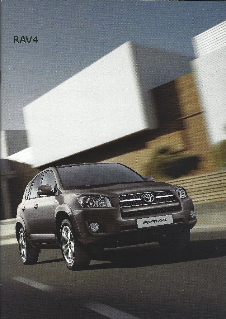 Brochure Toyota RAV4 2009, Ophalen of Verzenden, Gelezen, Toyota