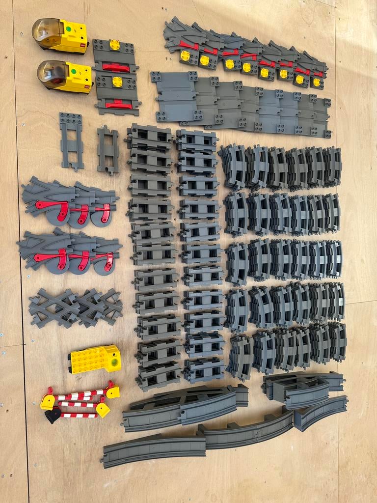 Lego duplo partij train railzen, Ophalen, Zo goed als nieuw, Duplo