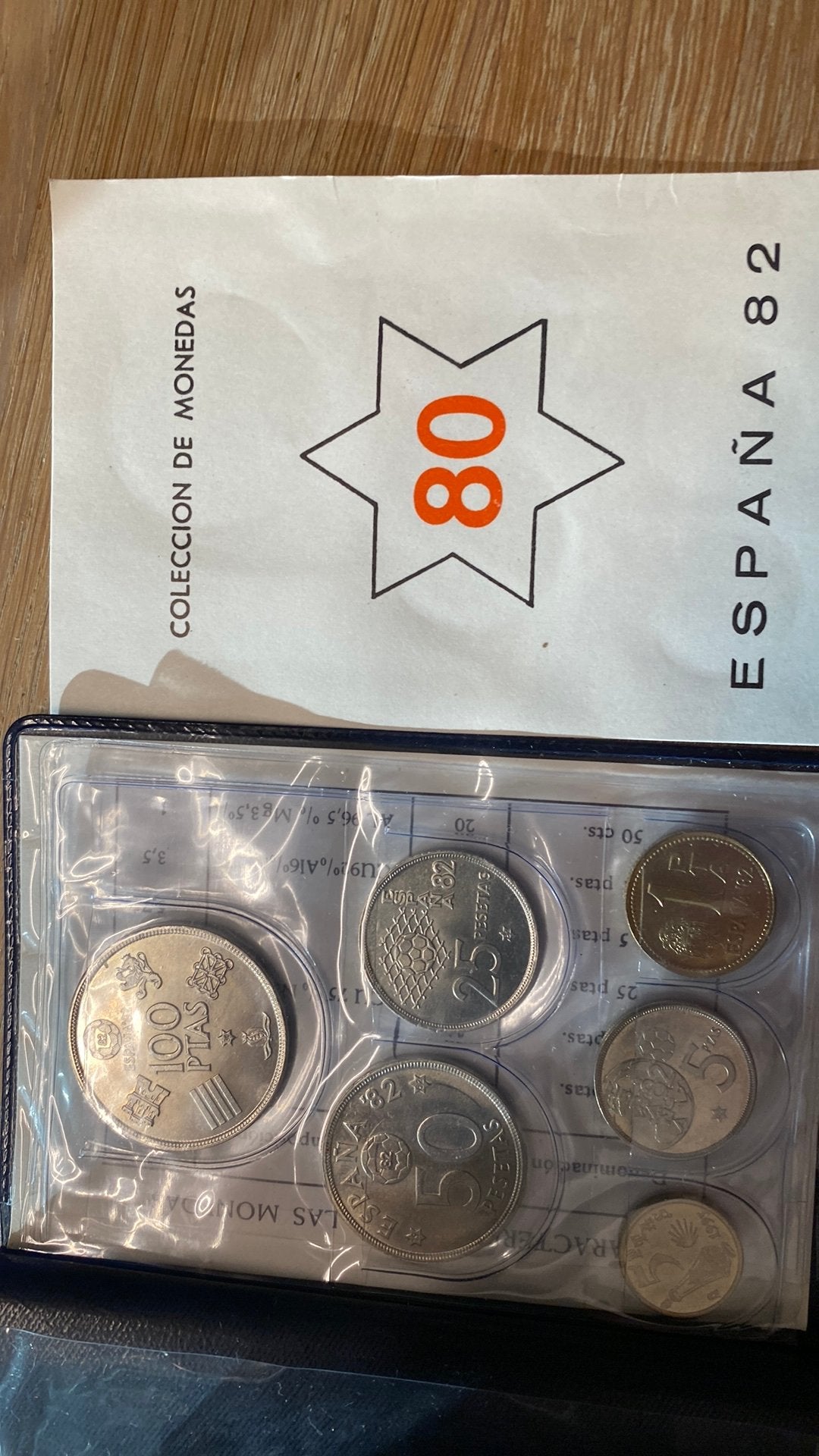 Muntenset Spanje Mundial ‘82, Ophalen of Verzenden, Overige landen