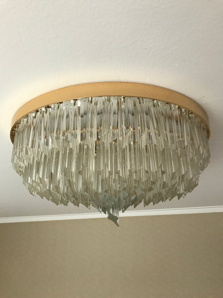 Industria Veneziana Lampadari sri plafondlamp lamp Regency, Huis en Inrichting, Ophalen of Verzenden, Zo goed als nieuw, Nvt, Nvt