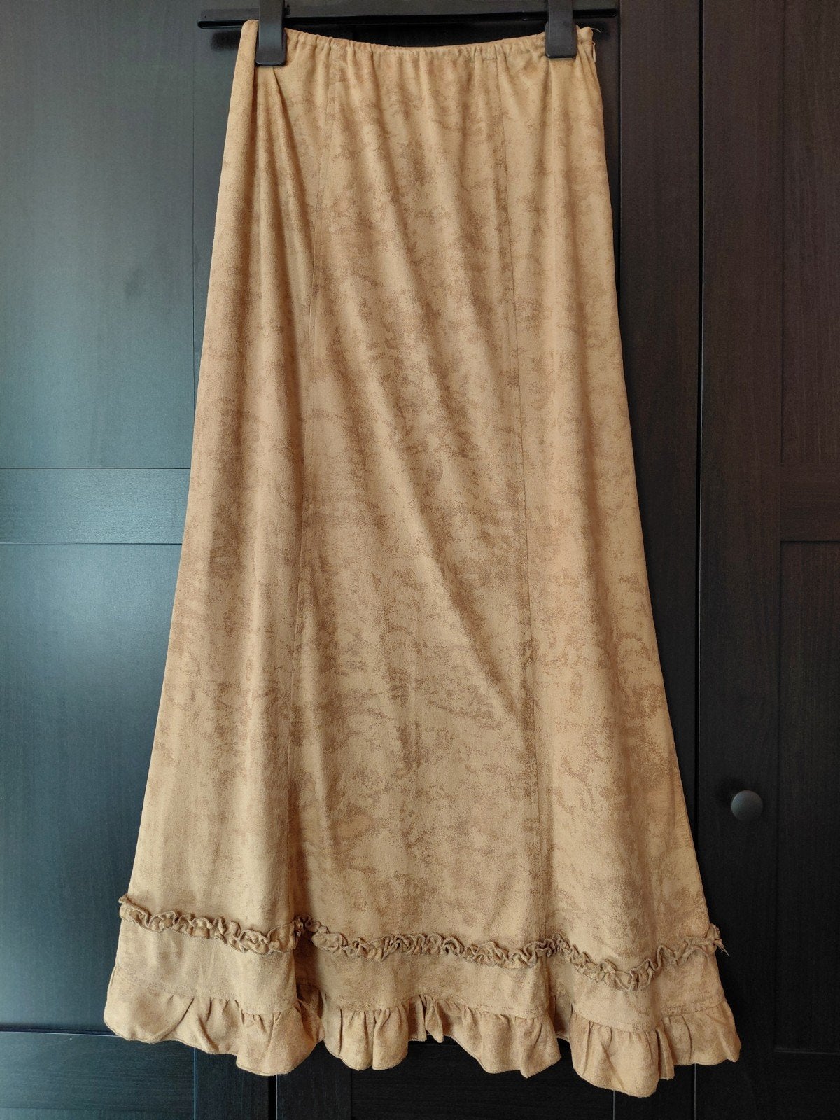 Rok suède maat M, Kleding | Dames, Rokken, Com'Elle, Verzenden, Maat 38/40 (M), Onder de knie