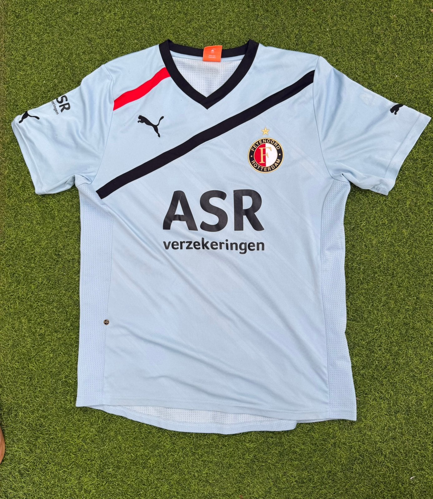 Feyenoord uit-shirt 2011 Maat: L [ Puma ], Maat L, Ophalen of Verzenden, Gebruikt, Shirt