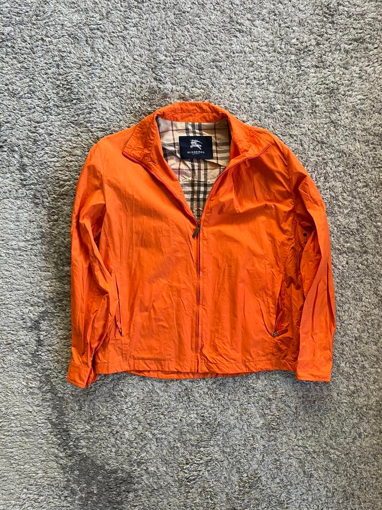 Burberry zomerjas, Ophalen of Verzenden, Zo goed als nieuw, Maat 52/54 (L), Oranje