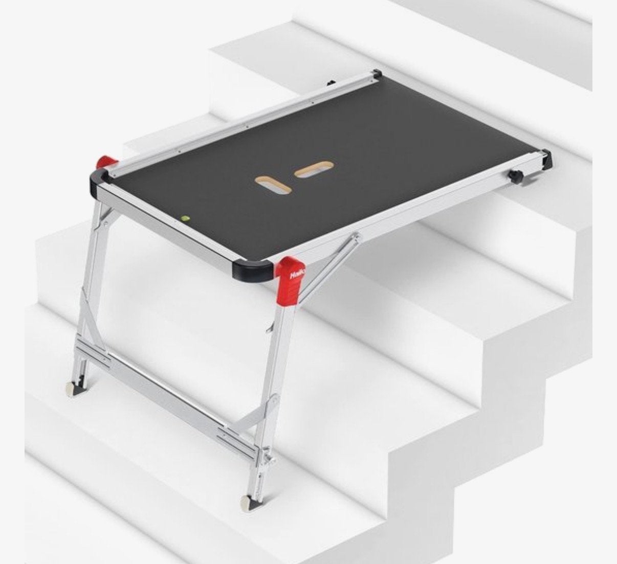 Hailo 9940-001 TP1 Trap Platform - Zo goed als nieuw, Trap, Ophalen of Verzenden, Zo goed als nieuw, Opvouwbaar of Inschuifbaar
