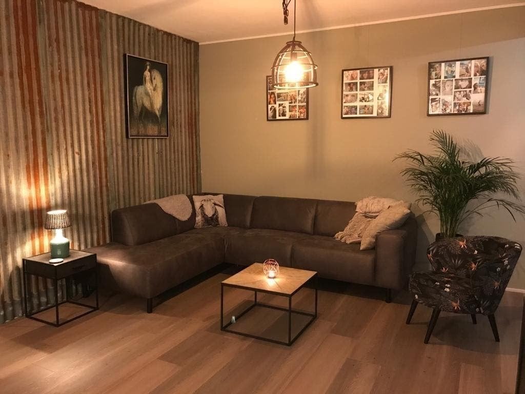 Zinken dakplaten  golfplaten met roest, industrieel mancave, Ophalen, Gebruikt, 75 m² of meer, Overige typen