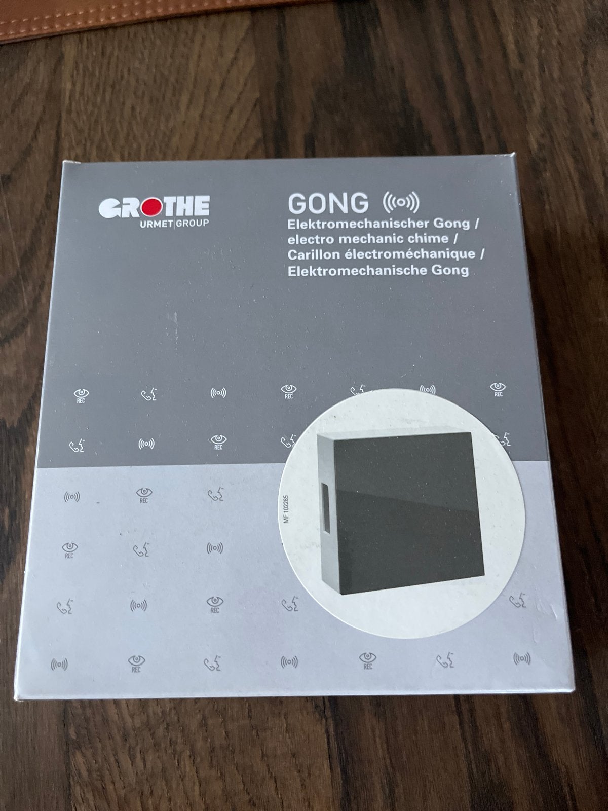 Deurbel set: Grothe Gong, Honeywell Lightspot, ABB Trafo, Ophalen of Verzenden, Zo goed als nieuw, Bedraad