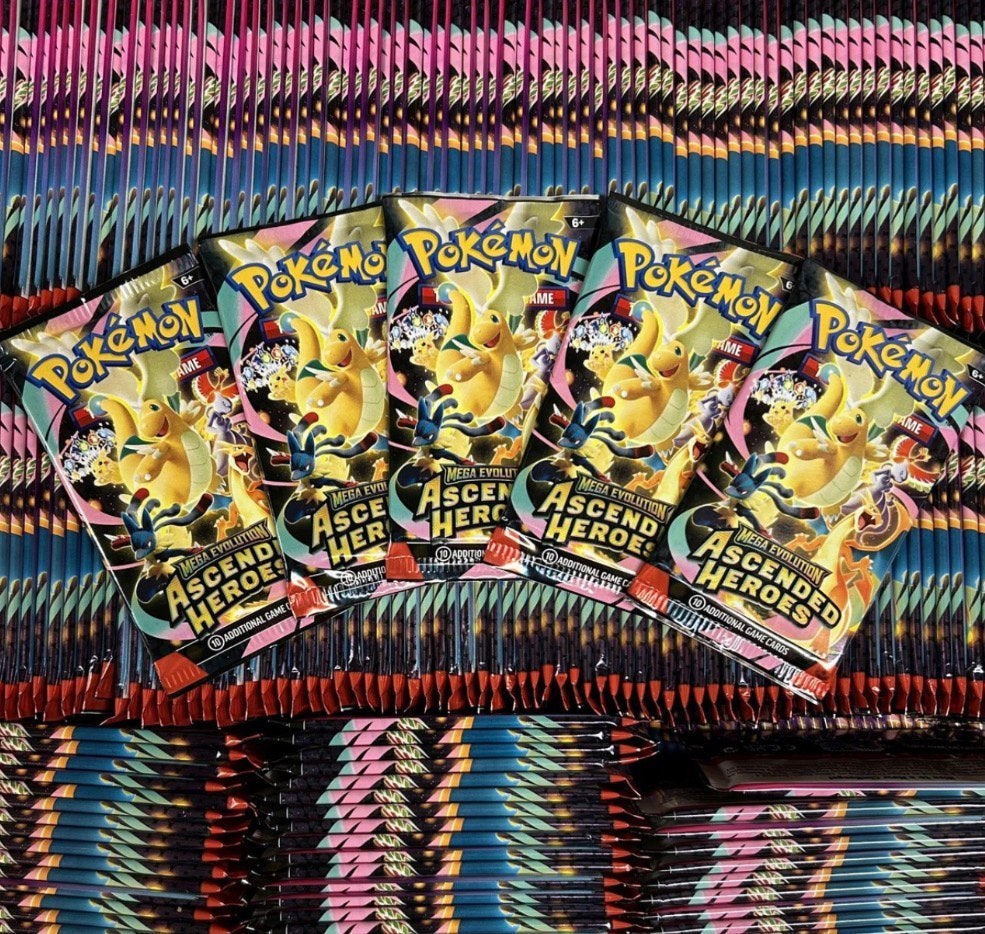 ASCENDED HEROES LOSSE BOOSTERPACKS, Ophalen of Verzenden, Nieuw, Booster