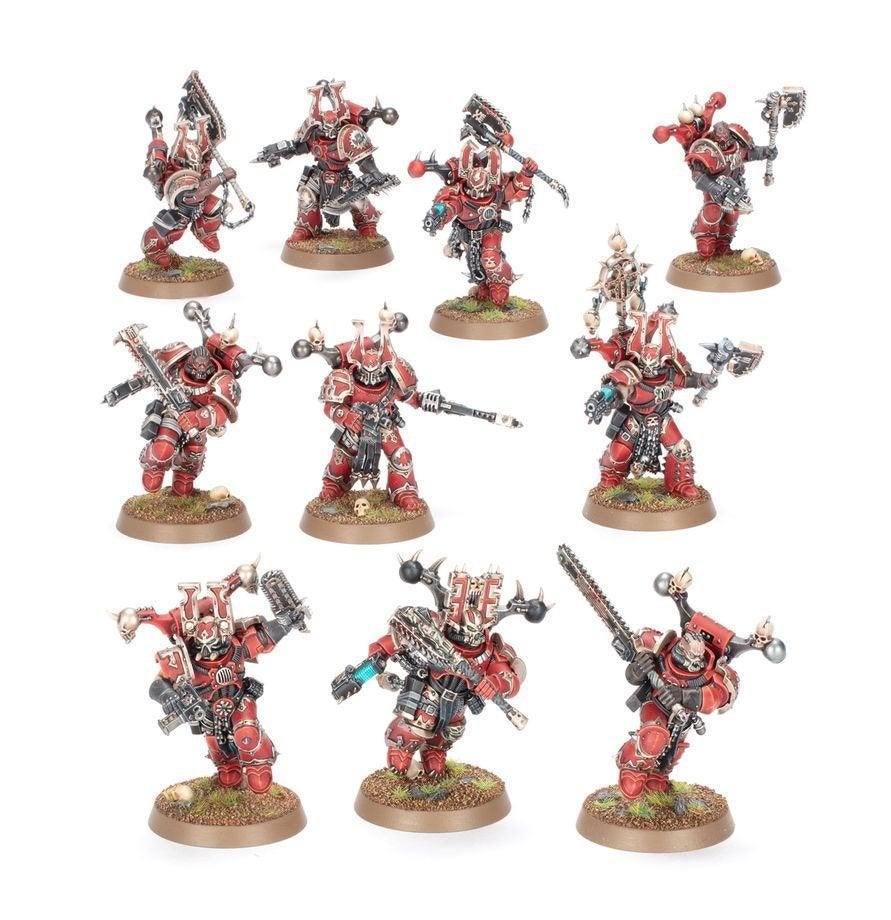 World Eaters: Khorne Berzerkers, Hobby en Vrije tijd, Wargaming, Ophalen of Verzenden, Nieuw, Warhammer 40000, Figuurtje(s)