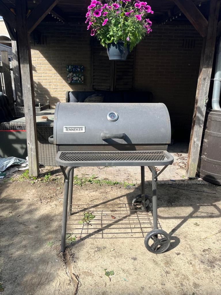 Tenneker barrel smoker, Ophalen, Gebruikt