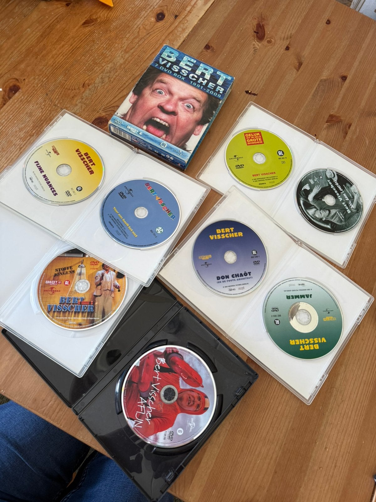 Bert Visscher DVD Box 1991-2009 + afijn DVD, Verzenden, Gebruikt