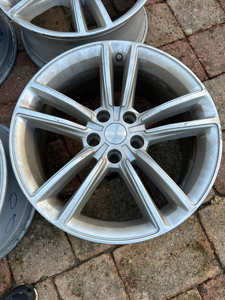 4 Tesla Model S originele velgen 19 inch incl. TPMS-sensoren, Velg(en), All Season, Personenwagen, Ophalen