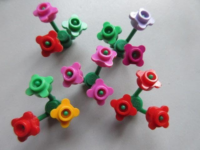 nr. 1815, bloemetjes, plantjes., Ophalen of Verzenden, Zo goed als nieuw, Complete set, Lego