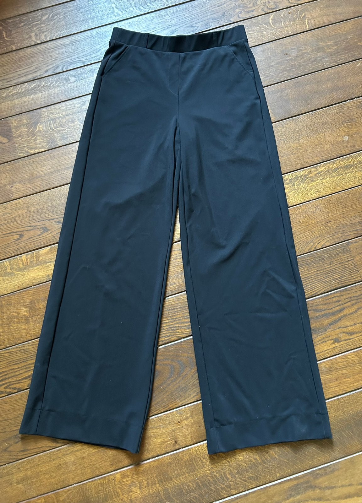 Nieuwe Zwarte Studio Anneloes Lexie Wide Leg broek M, Maat 38/40 (M), Verzenden, Zwart, Nieuw