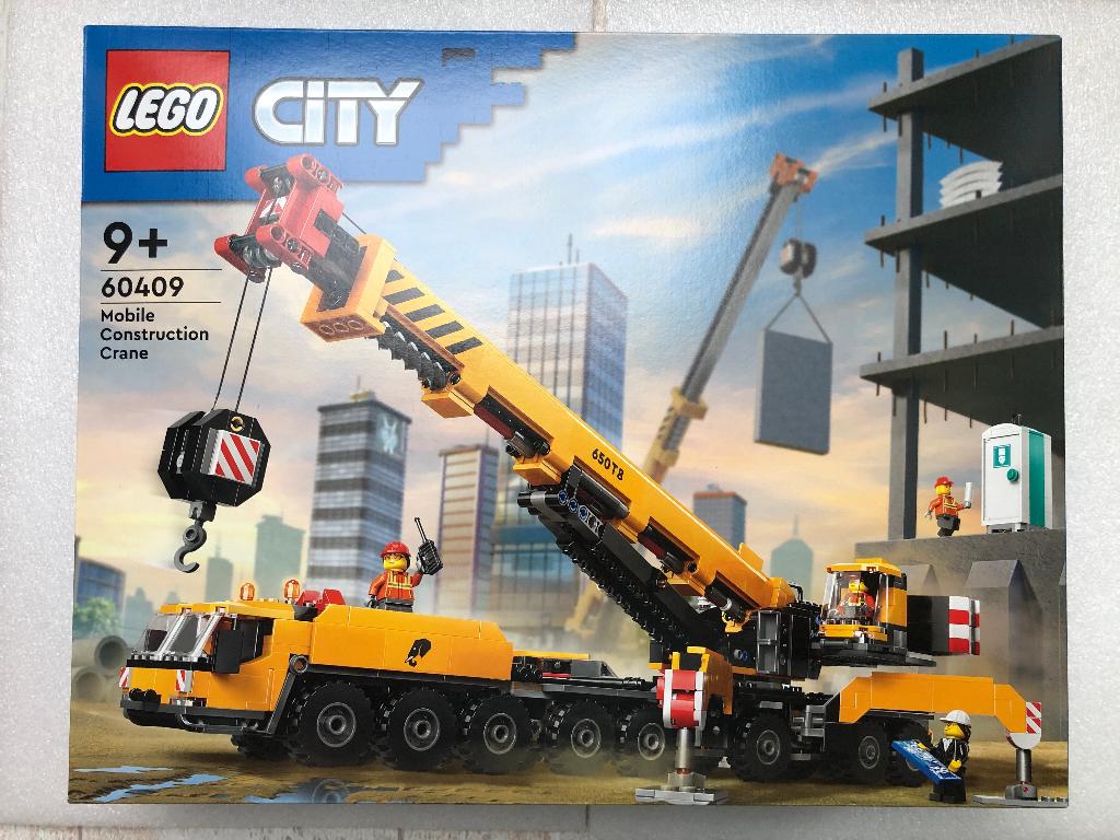 LEGO® City 60409 - Mobile Construction Crane *Nieuw*, City, Lego, Nieuw, Ophalen of Verzenden