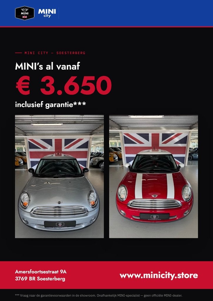 Foto 2 van MINI CITY SOESTERBERG Mini's vanaf € 3.650,- incl Garantie*