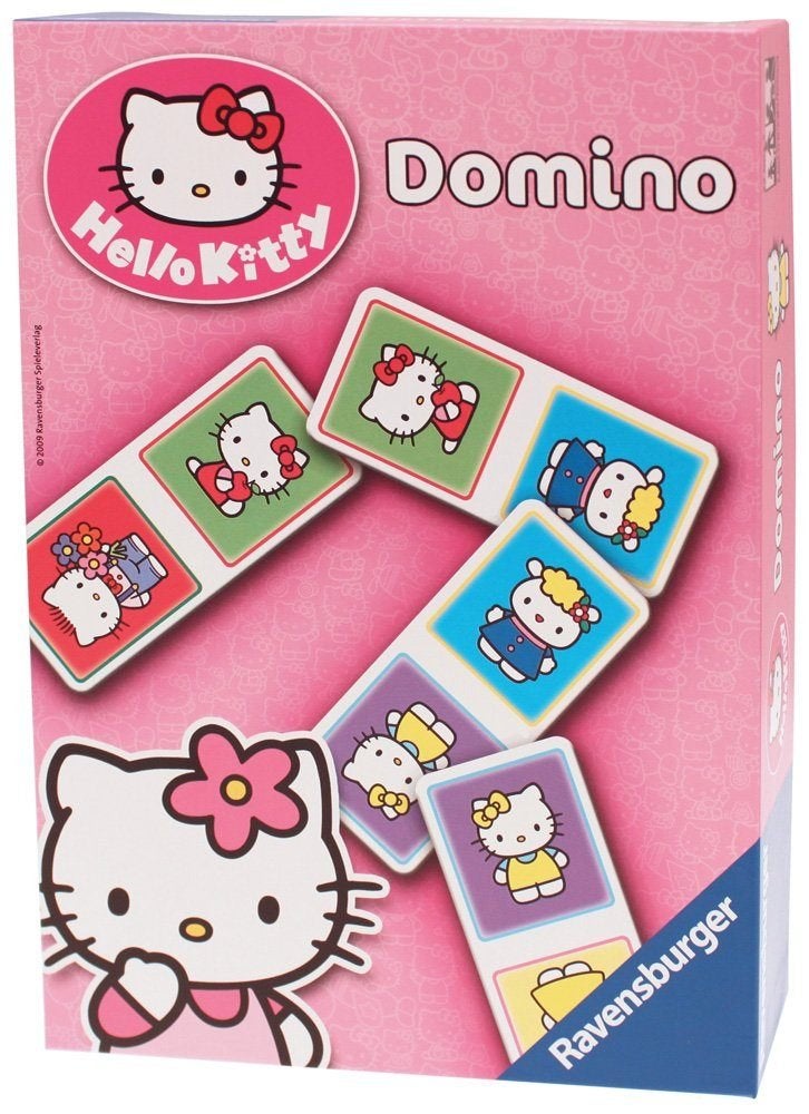 Hello Kitty domino, nieuwstaat, Ophalen of Verzenden, Zo goed als nieuw