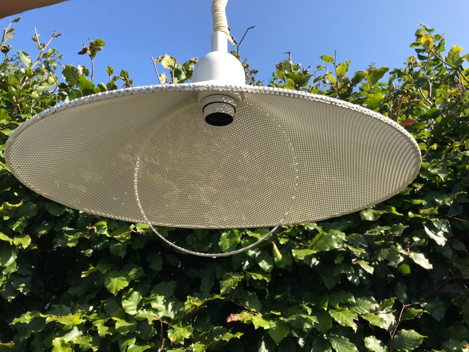 Vintage / retro verstelbare hanglamp pilastro style Ø 45 cm!, Ophalen of Verzenden, Gebruikt, Metaal, Vintage, retro, spage age