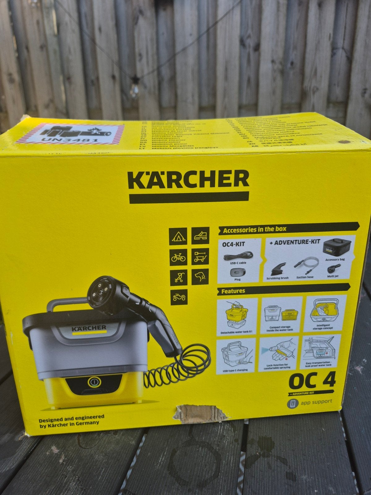 karcher OC4, Doe-het-zelf en Verbouw, Reinigingsmachines, Ophalen, Zo goed als nieuw, Overige typen