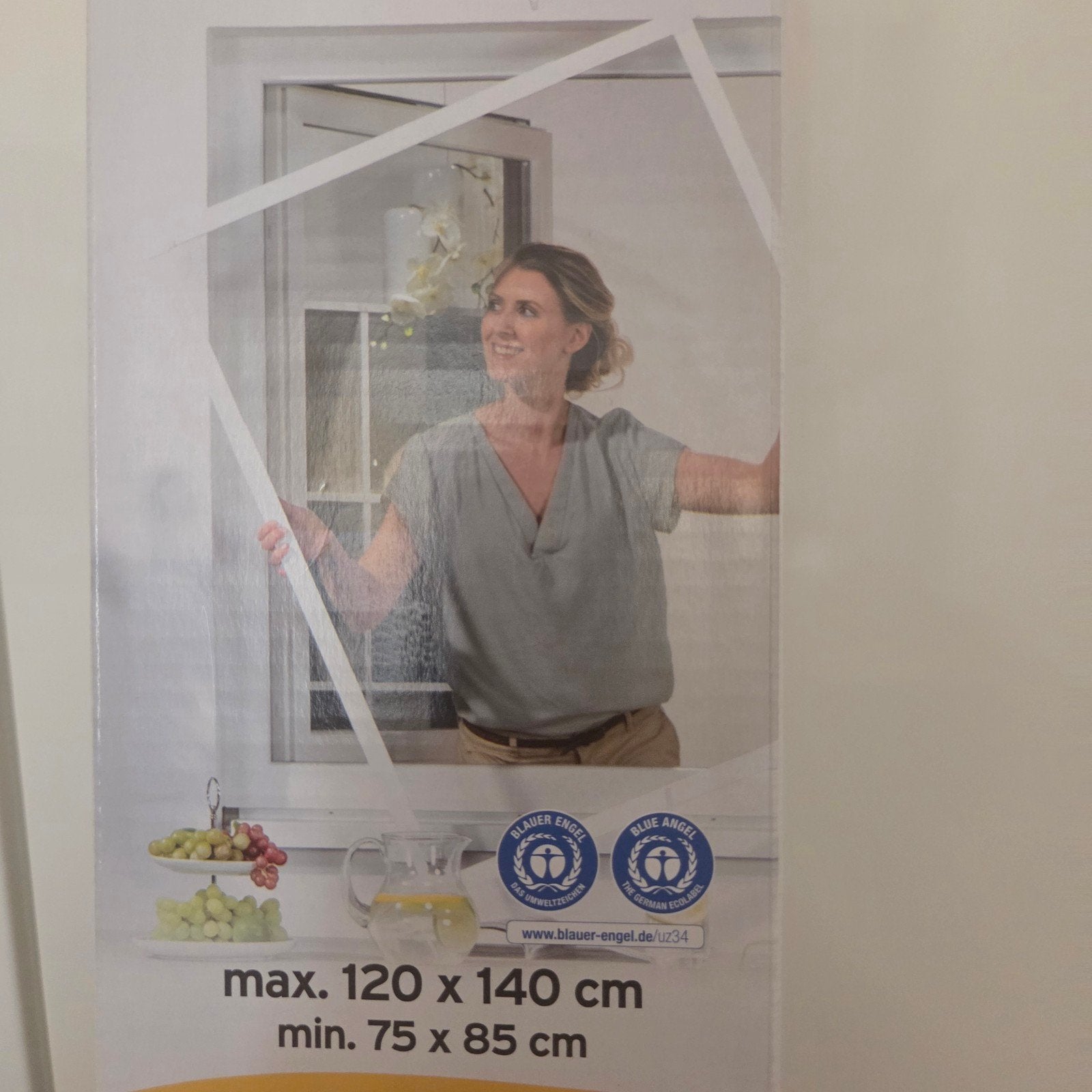 Hordeur/Raam Hor - Max 120x140 cm - Nieuw in doos, Ophalen, Gevelraam of Ruit, 80 tot 120 cm, 120 tot 160 cm