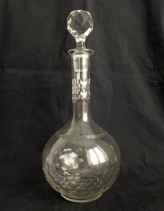 Baccarat - Chauny-wijnkaraf Kristal, Antiek en Kunst, Antiek | Glas en Kristal, Ophalen of Verzenden