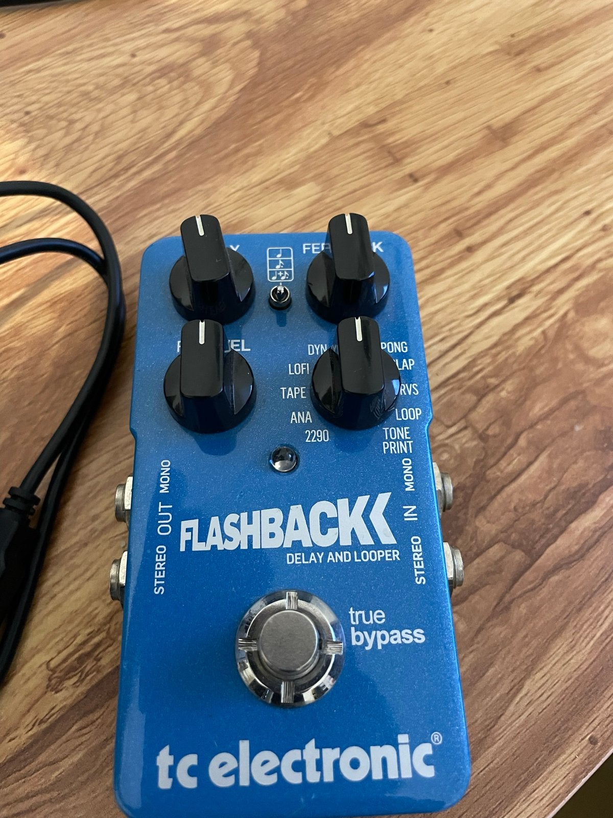 TC Electronic Flashback Delay & Looper gitaarpedaal, Ophalen of Verzenden, Zo goed als nieuw, Delay of Echo